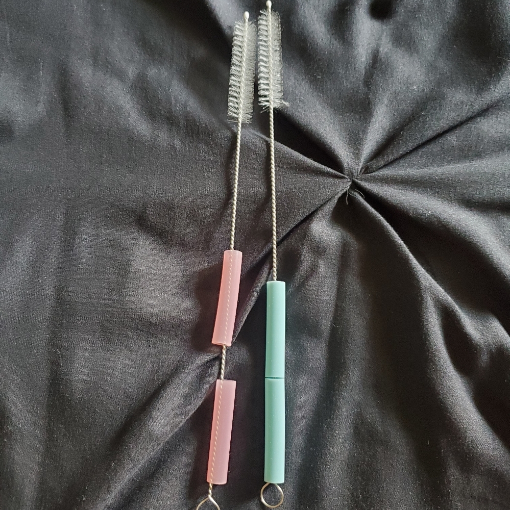 Premium Stainless Steel Straw Set with Silicone Tips - Picture 4 of 7
